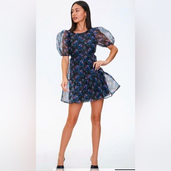 NWOT- FORVER 21 Floral Dress Size M - Picture 15 of 15